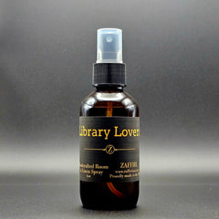 Library Lovers Room & Linen Spray - Fragrance by ZAFFIRI