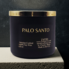 PALO SANTO | 16oz Soy Wax Candle - Fragrance by ZAFFIRI