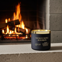 SMOKED MAPLE BOURBON | 16oz Soy Wax Candle - Fragrance by ZAFFIRI