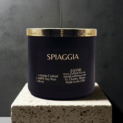 SPIAGGIA | 16oz Soy Wax Candle - Fragrance by ZAFFIRI
