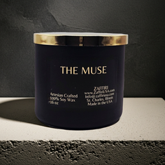 THE MUSE | 16oz Soy Wax Candle - Fragrance by ZAFFIRI